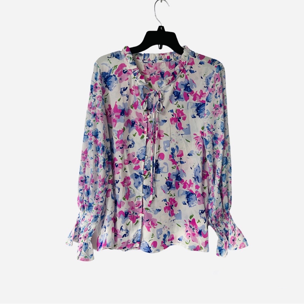 Women’s Floral Blouse Size Medium